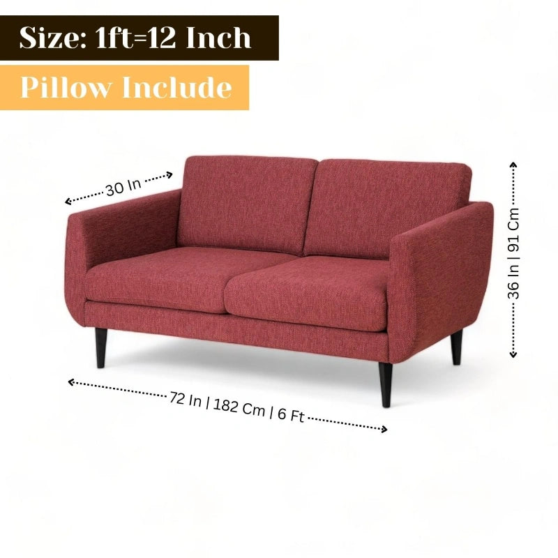 Luxury Fabric 3 Seater Sofa for Your Living Room, Office