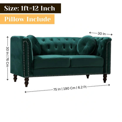 Luxury Fabric 3 Seater Sofa for Your Living Room, Office (French)