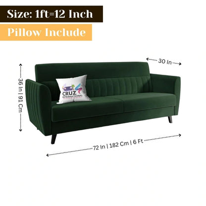 Luxury Fabric 3 Seater Sofa for Your Living Room, Office