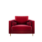 Modern Salvador Sofa Set | Maroon CRUZ INTERNATIONAL