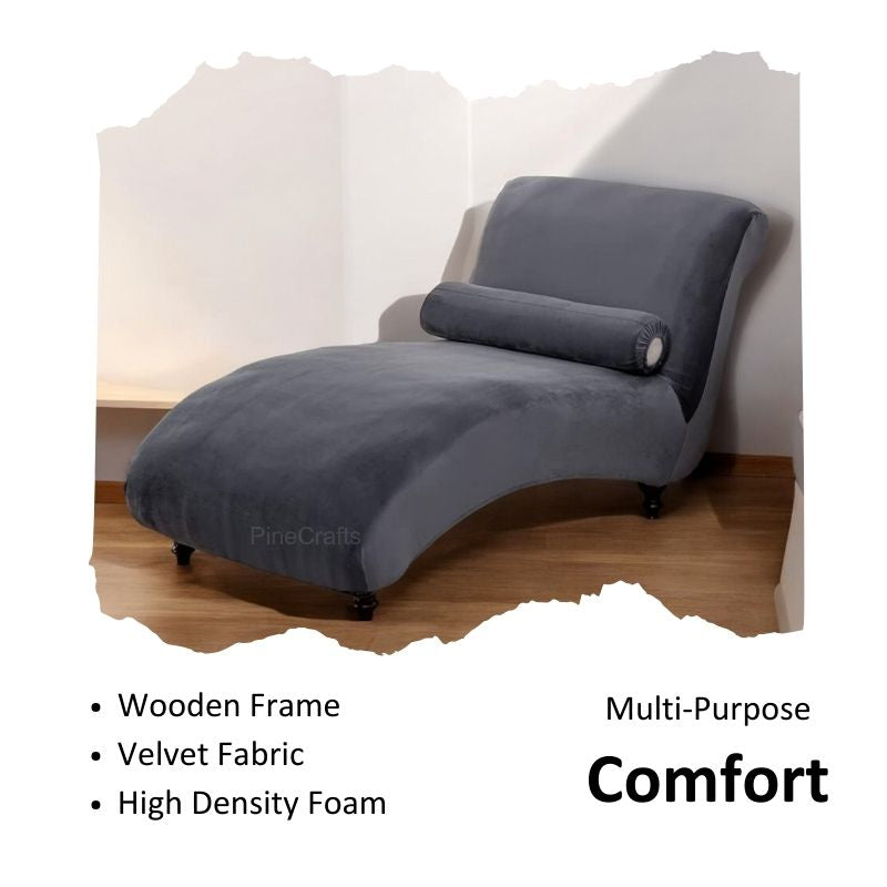 Velvet Settee and Couch – Plain Design