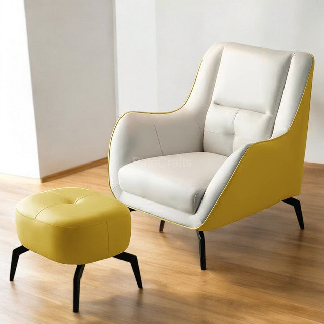 Luxury Reading Chair with Footrest Option