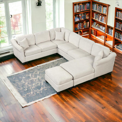 Modern U-Shape Sofa Set (7 Seater)