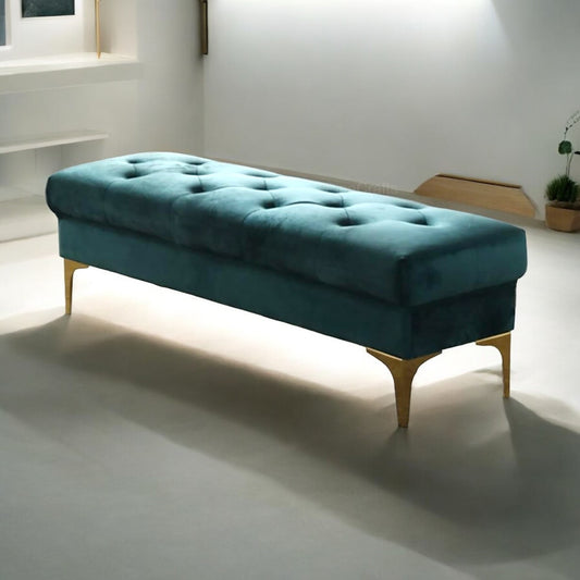 Elegant Bench Ottoman – Perfect for Living Room or Bedroom Seating