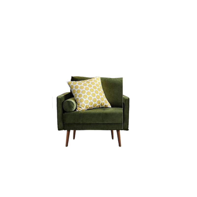 Soothing Seat Velvet Sofa CRUZ INTERNATIONAL