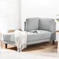 Comfortable Velvet Settee & Couch Duo