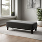 Solid Wood Bench with Cushion