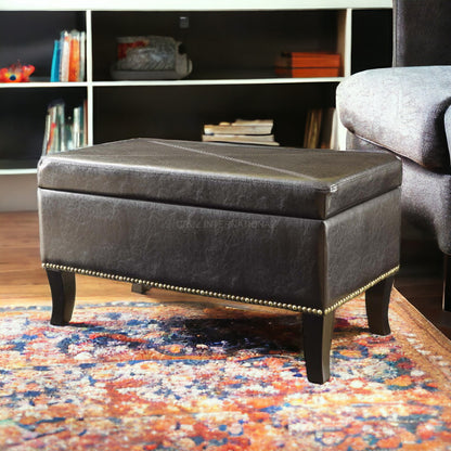 Ottoman Bench with Deep Storage - Declutter Your Home with Ease