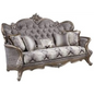 Luxury Carving Work Teakwood Sofa (6 Seater with Table) CRUZ INTERNATIONAL