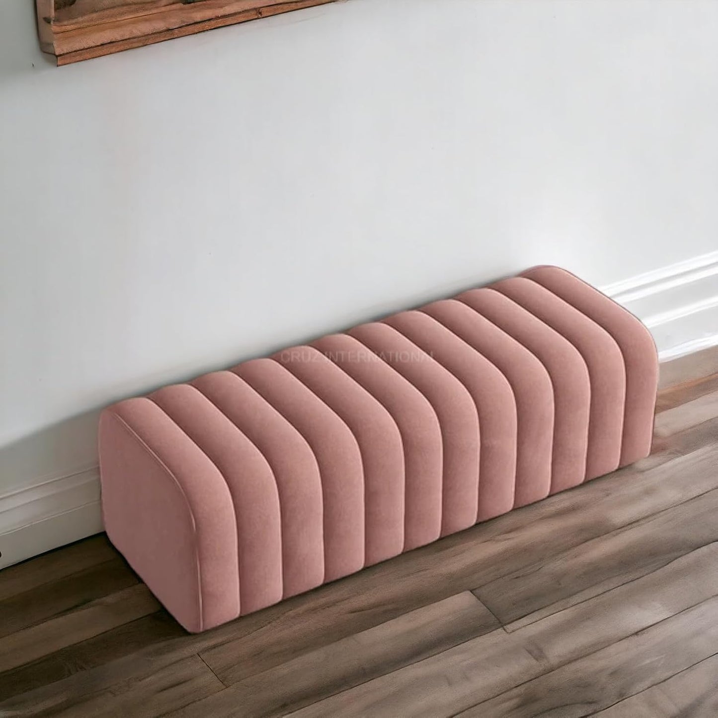 ModiCute Fabric Ottoman Bench