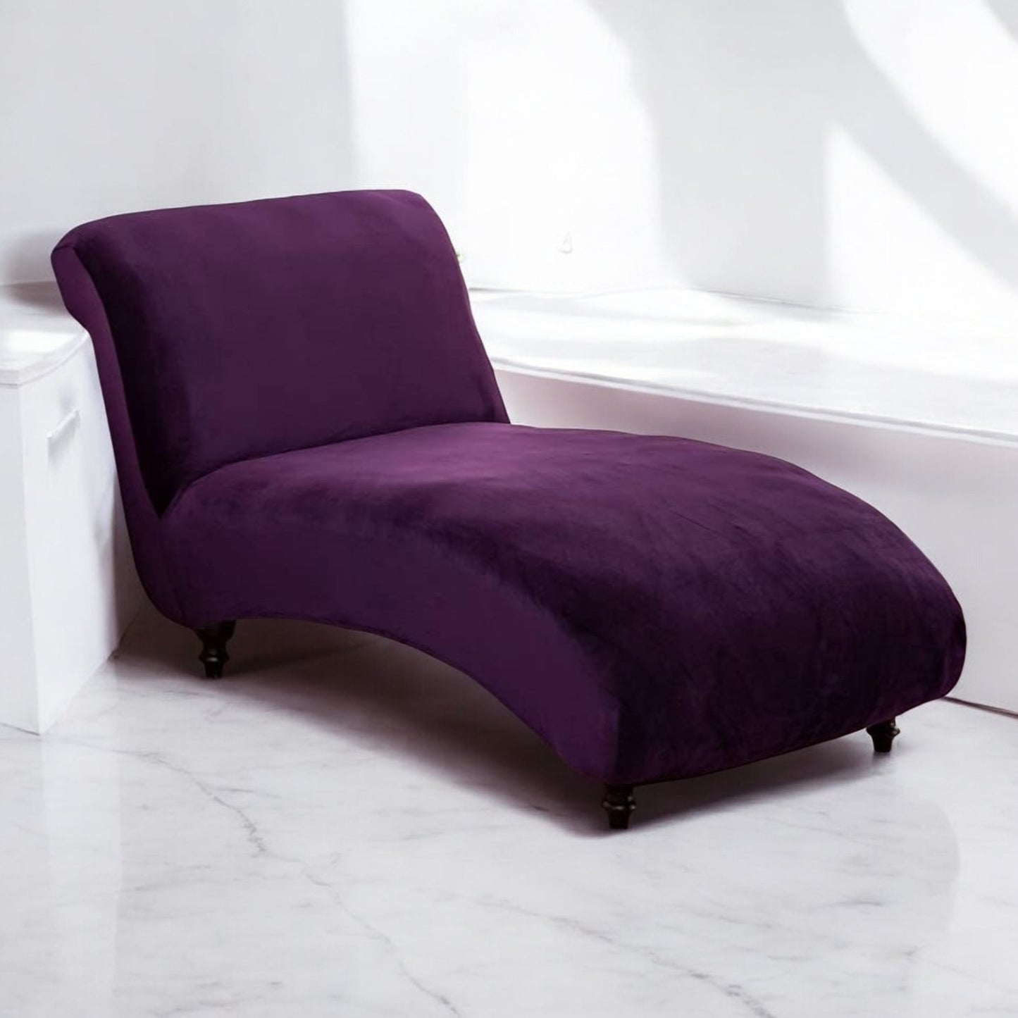 Velvet Settee and Couch – Plain Design