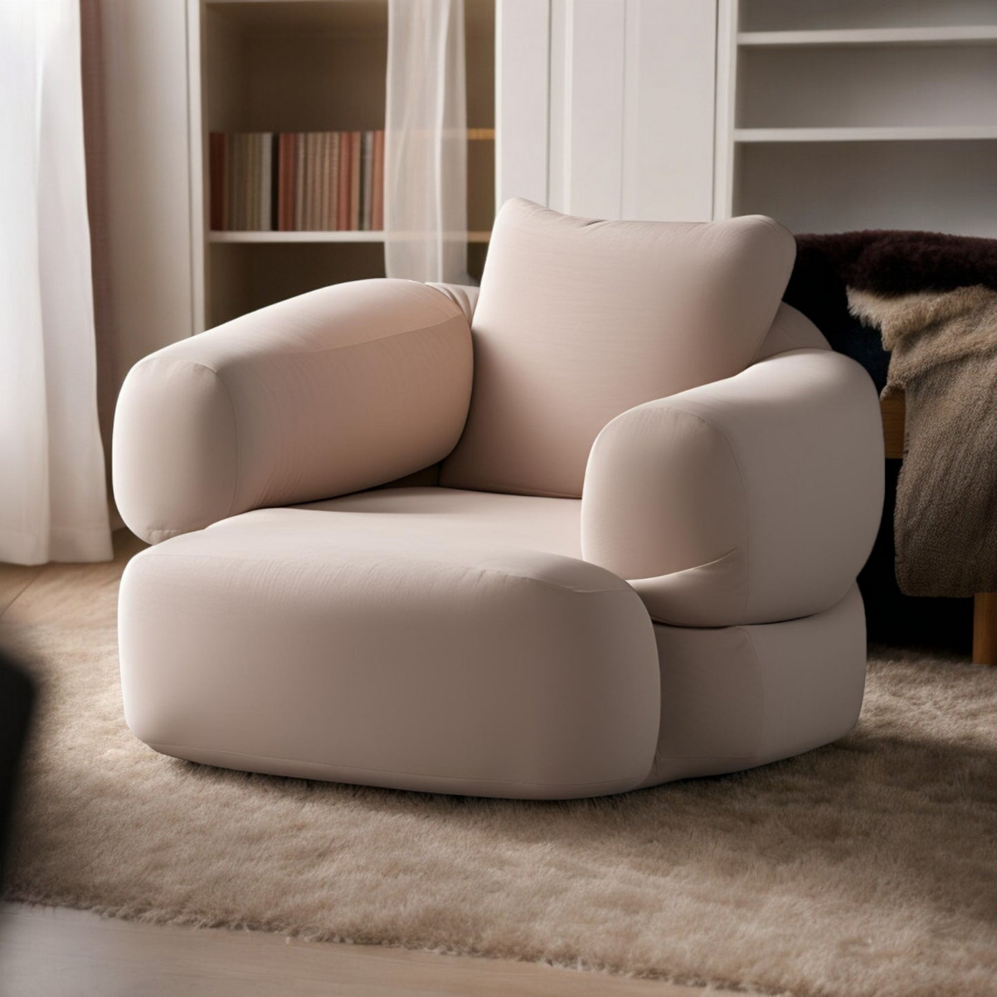 Classic Wingback Living Room Chair