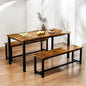 Modern Dining Table with Bench