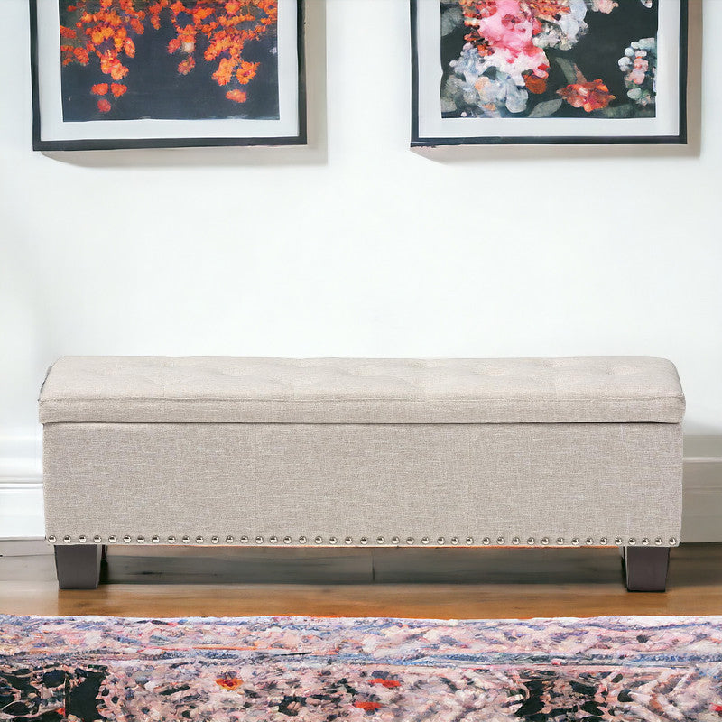 Ottoman Bench with Ample Storage - Versatile Addition to Your Décor