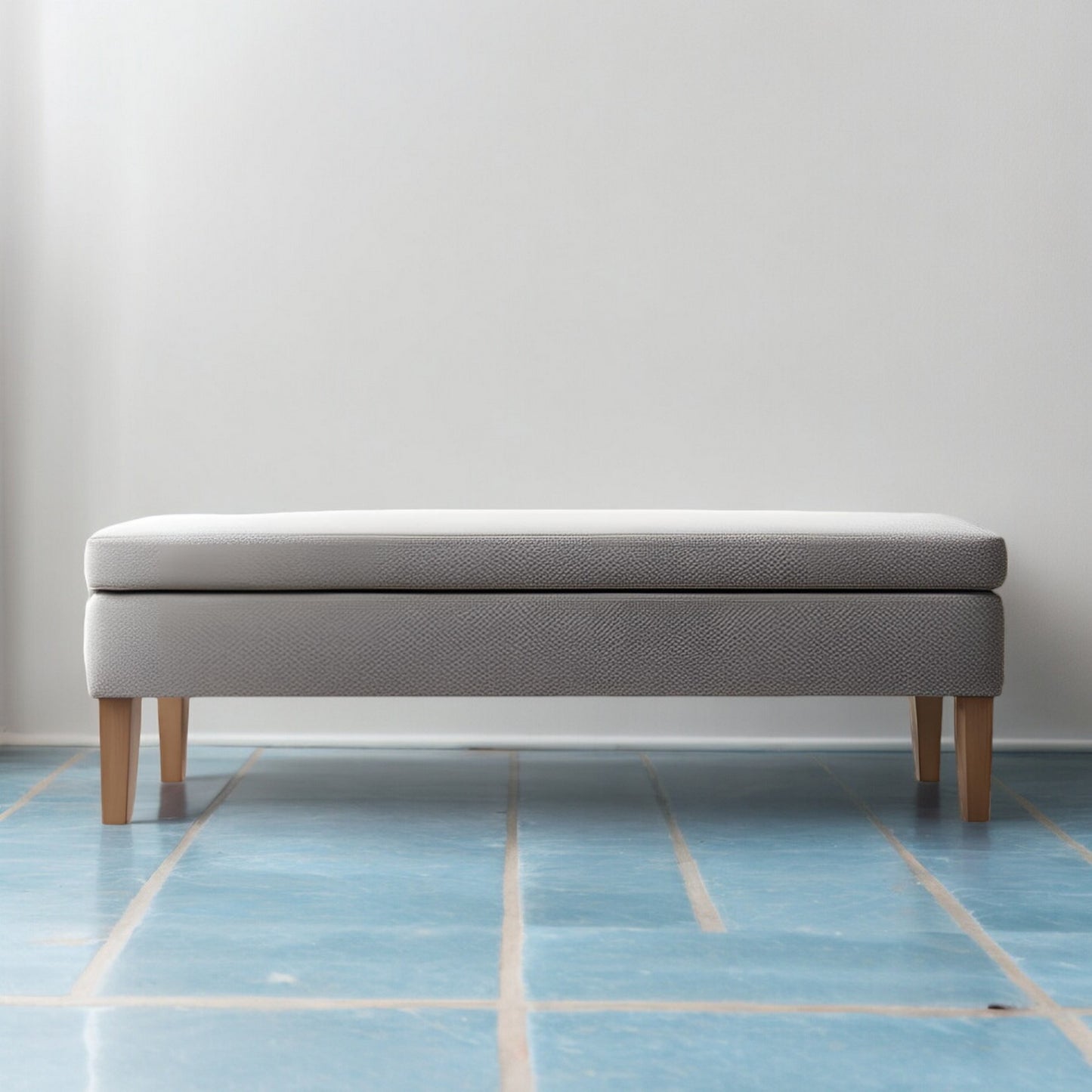 Handmade Fabric Wooden Bench