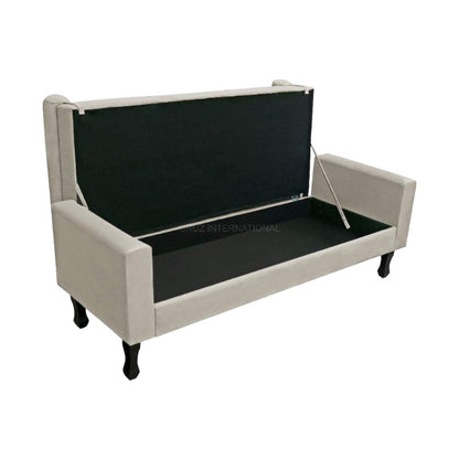 Contemporary Ottoman Bench with Ample Storage - Transform Your Space Effortlessly