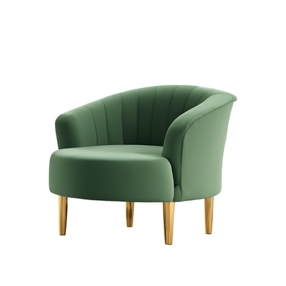 Modern Velvet Accent Chair