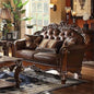 Royal Carved Antique Sofa (6 Seater with Table) CRUZ INTERNATIONAL