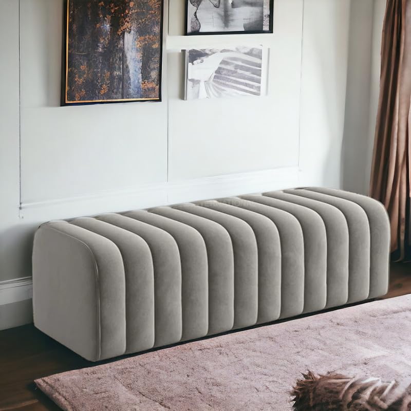 ModiCute Fabric Ottoman Bench