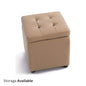 Square Home Modern art Ottoman CRUZ INTERNATIONAL