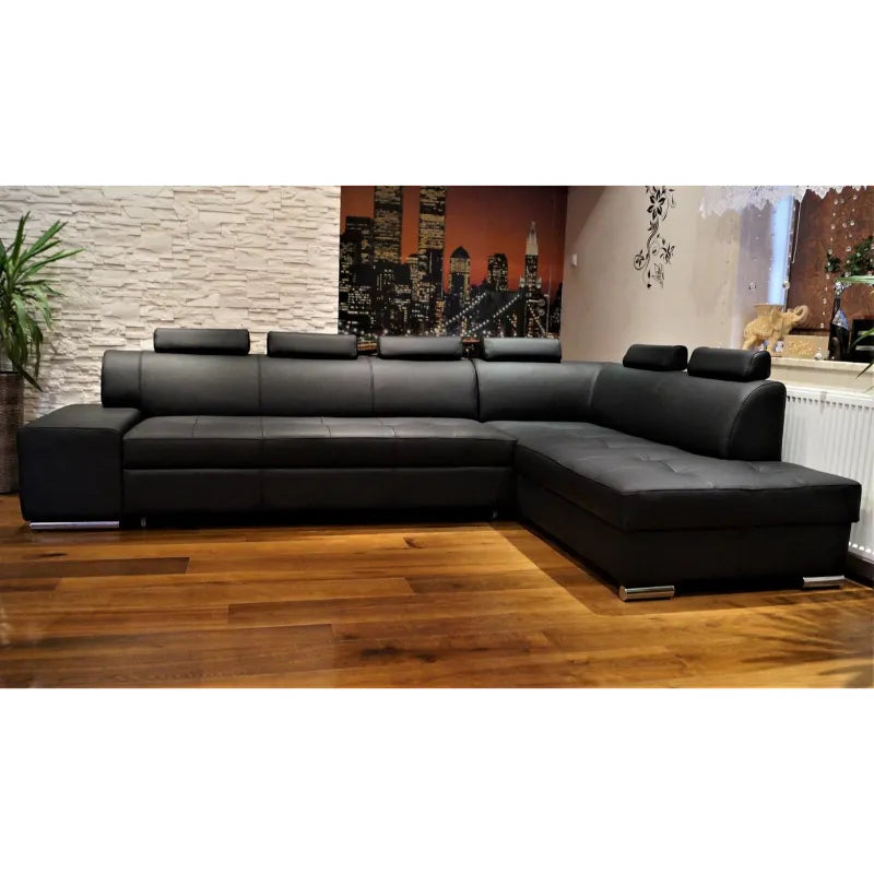 Luxurious Upholstered L Shape Sofa