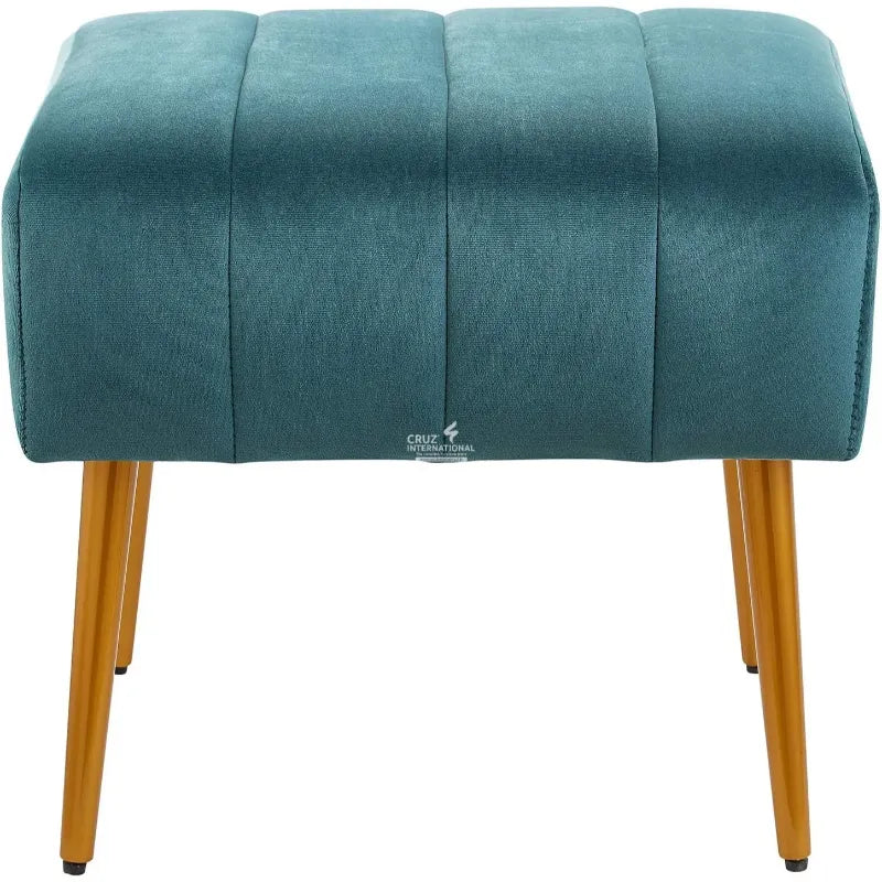 Velvet Whisper Footstool CRUZ INTERNATIONAL