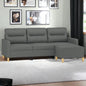 Classic 3 Seater L Shape Fabric Sofa for Your Living Room Office