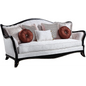 Royal Black Carving Teakwood Sofa (6 Seater with Table) CRUZ INTERNATIONAL