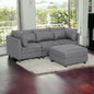 Modern 3 Seater L Shape Fabric Sofa for Your Living Room Office