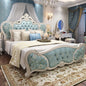 Maharaja Beautiful Carving Cushion Bed