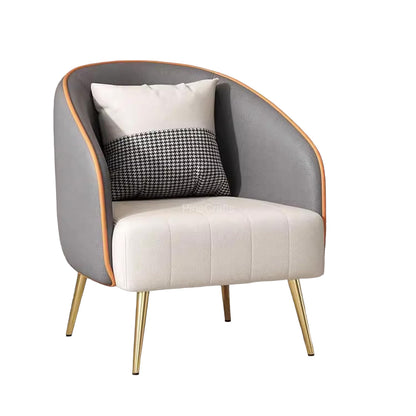 Upholstered Wingback Armchair