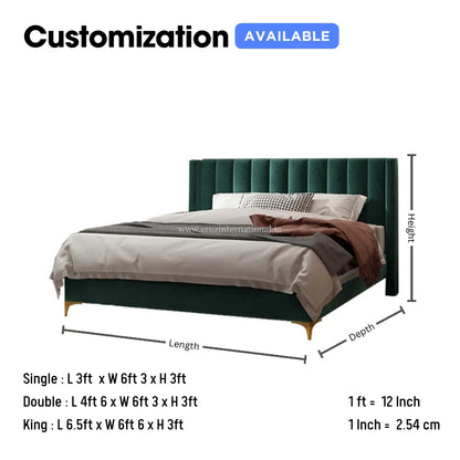 Cushion Premium Velvet Bed