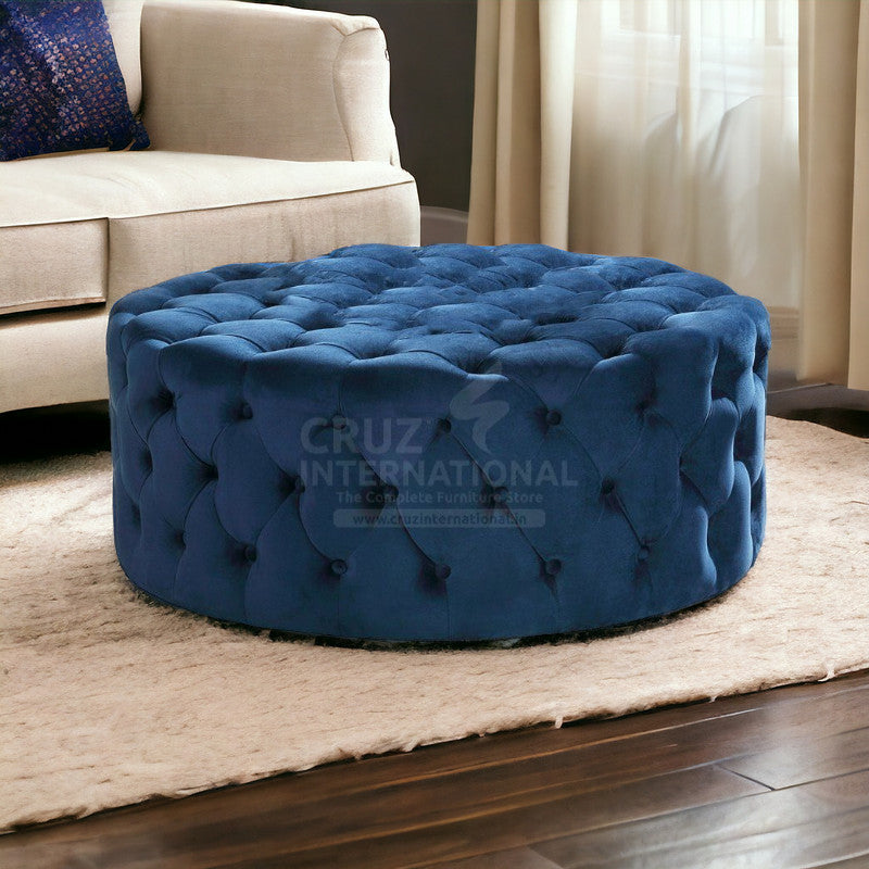 Modern Erasmo Ottoman & Stool