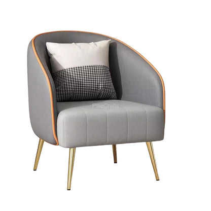 Upholstered Wingback Armchair