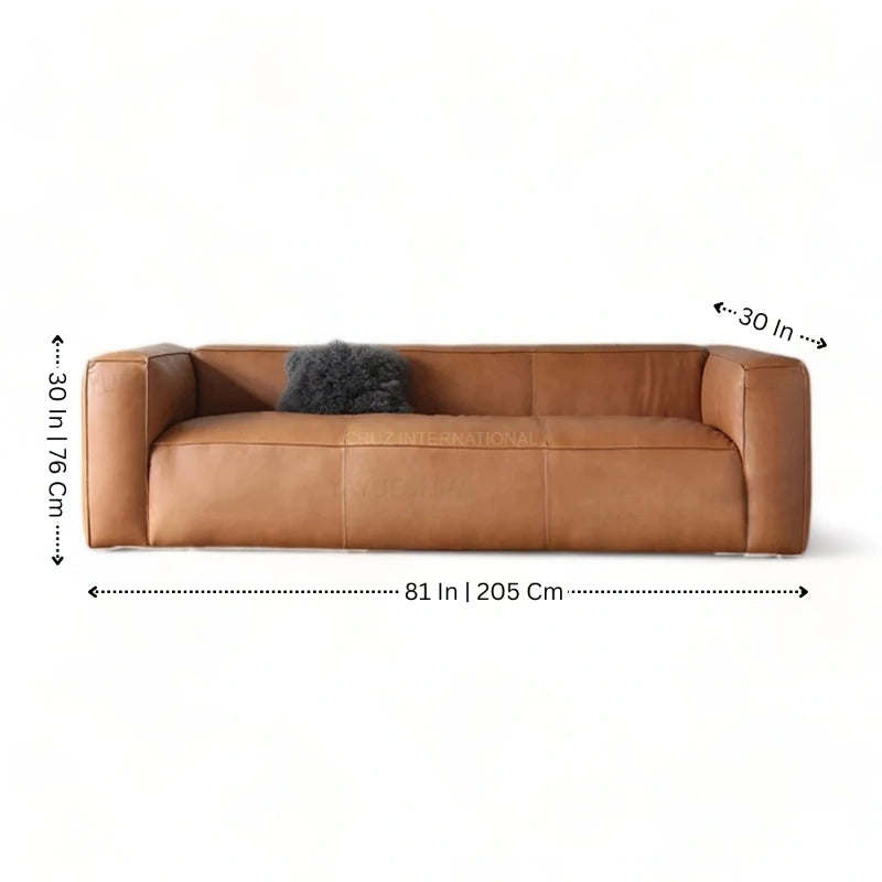 Modern Button Tufted Design Cute Look 3 Seater Fabric Sofa for Your Living Room Office