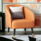 Stylish Wingback Fabric Armchair