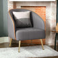 Upholstered Wingback Armchair