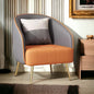 Upholstered Wingback Armchair