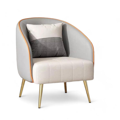 Upholstered Wingback Armchair