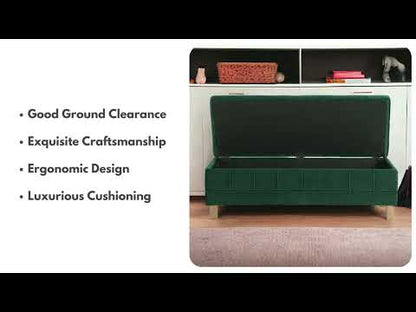 Compact Storage Ottoman Bench - Maximize Space without Compromising Style