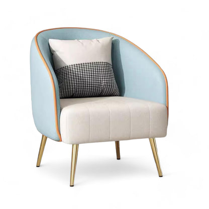 Upholstered Wingback Armchair