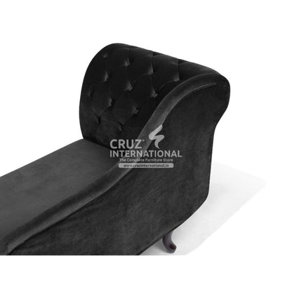 Modern Selena Wooden Settee | Lounger | 3 Colours Available CRUZ INTERNATIONAL