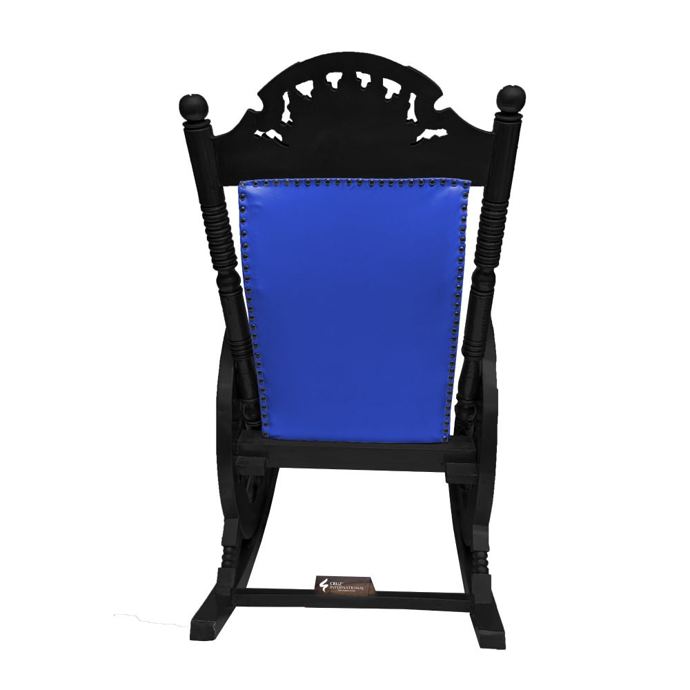 Premium Natalia Rocking Chair | Zet Black| 13 Colours Available CRUZ INTERNATIONAL