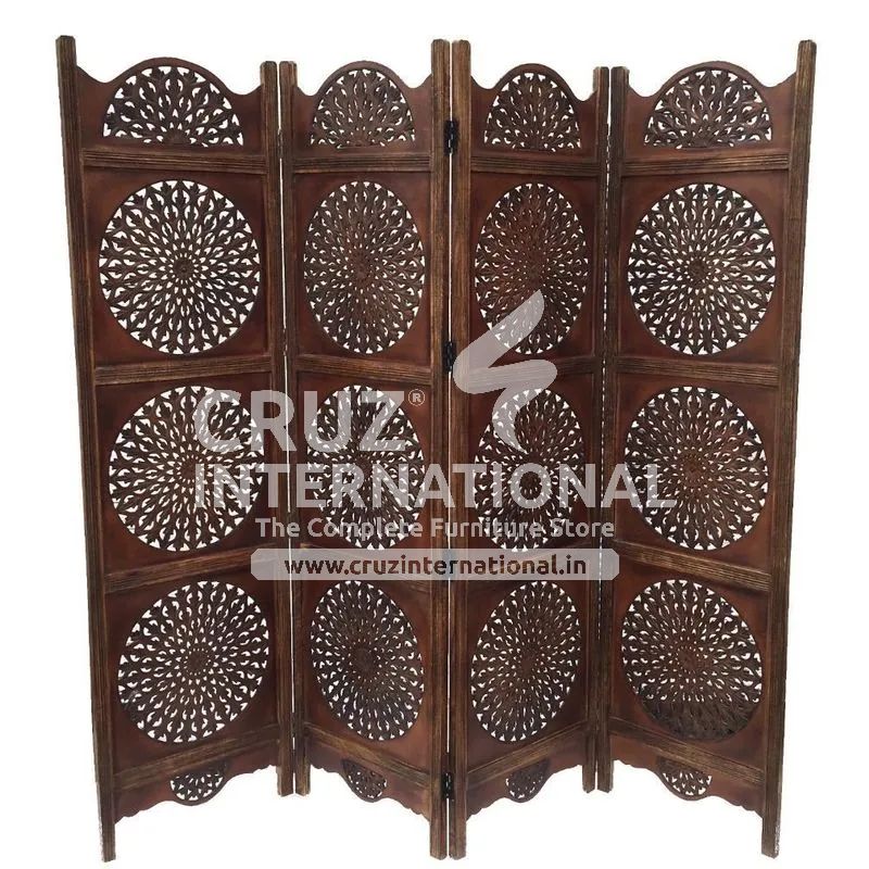 Ever Green Cornelio Wooden Partition | Divider CRUZ INTERNATIONAL