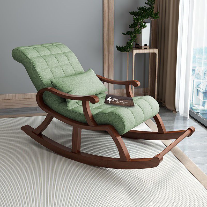 Premium Ståle Comfort Rocking Chair | Rosewood | 12 Colours Available CRUZ INTERNATIONAL