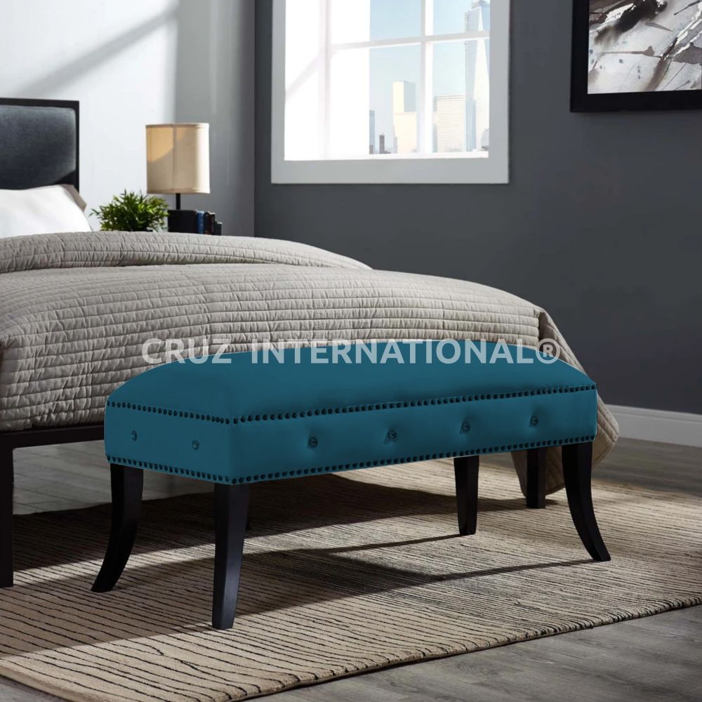 Premium Lucas Bench & Sette | Solid Wood | 10 Colours Available CRUZ INTERNATIONAL