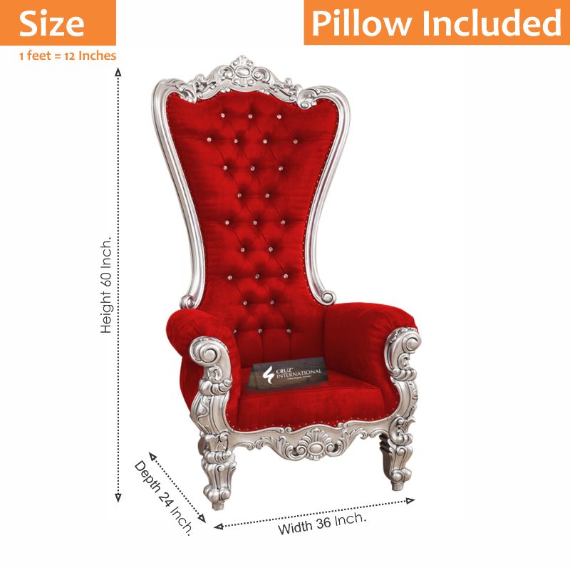 Maharaja Hans Chair & Single Sofa | Standard CRUZ INTERNATIONAL