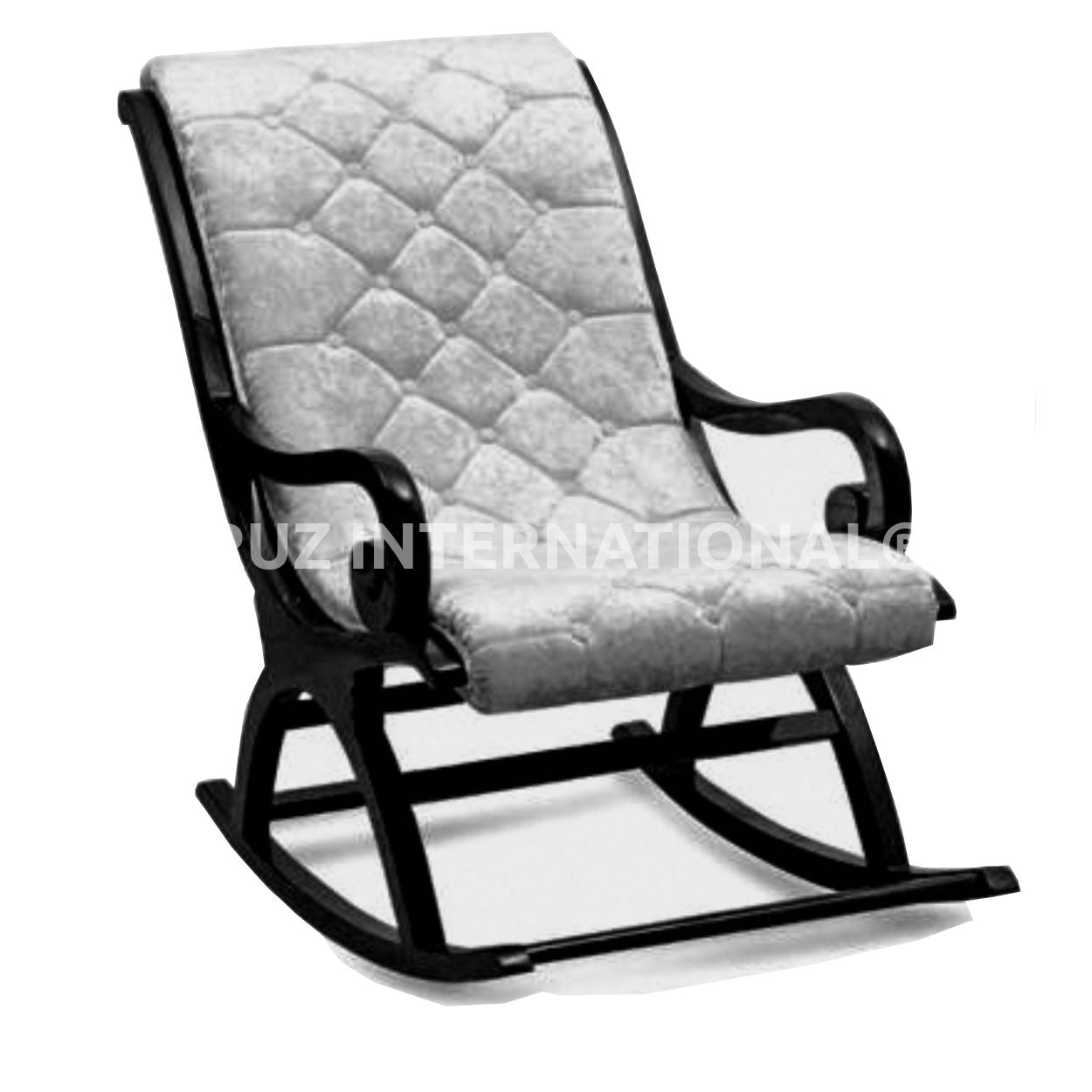 Shahi Lilli Rocking Chair | Solid wood | 4 Colours Available CRUZ INTERNATIONAL