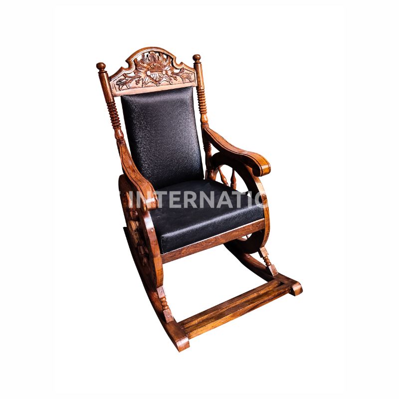 Evergreen Dagmar Rocking Chair | Rosewood CRUZ INTERNATIONAL