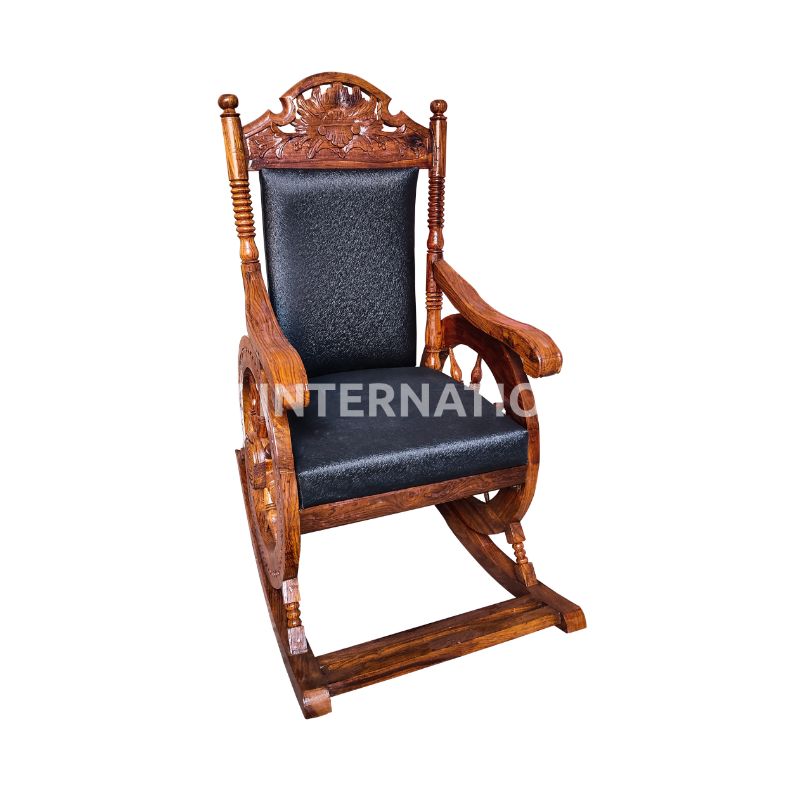 Evergreen Dagmar Rocking Chair | Rosewood CRUZ INTERNATIONAL